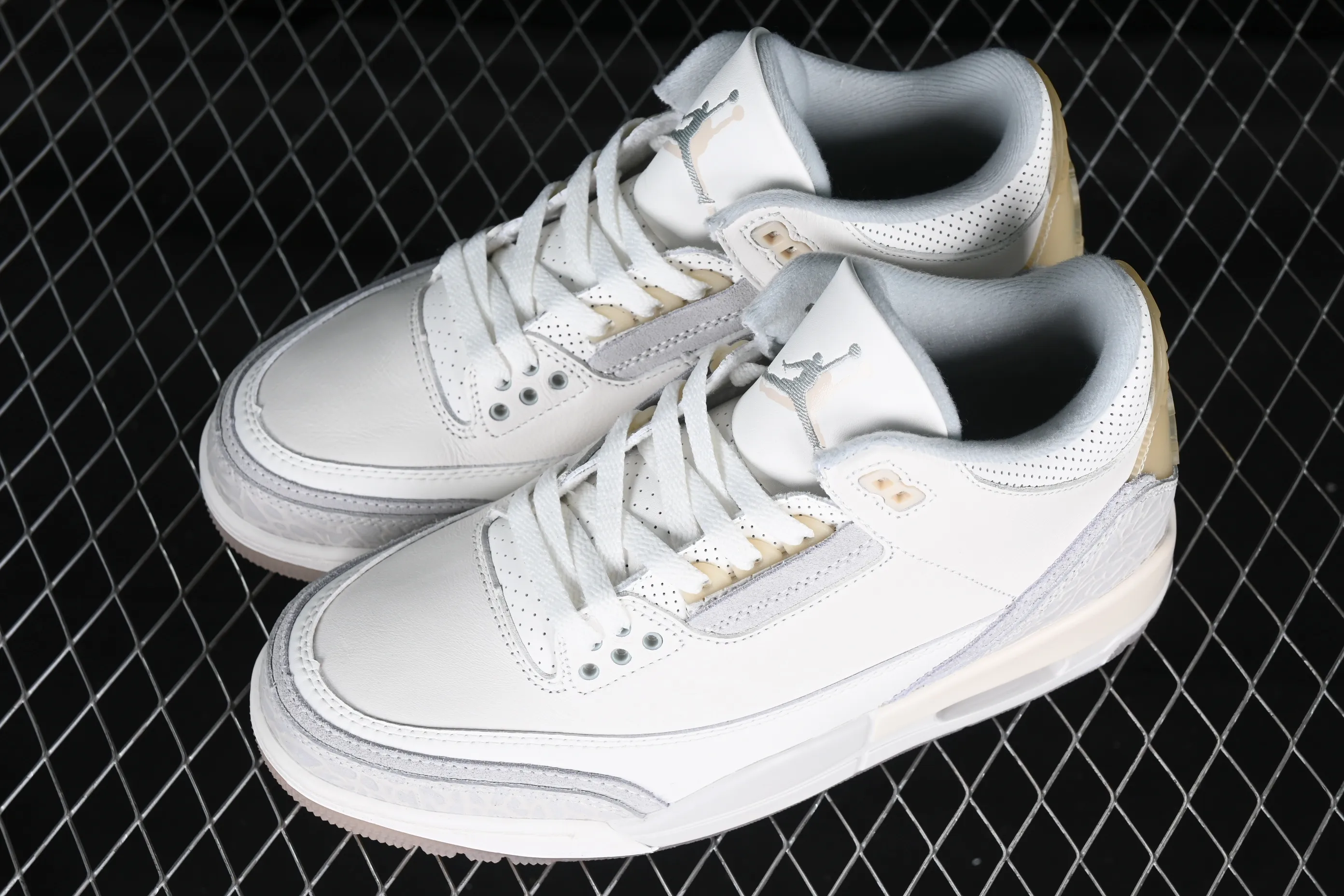 All categories Air Jordan Jordan series basketball shoes Air Jordan 3 Air Jordan 3 "Craft Ivory" AJ3 Joe 3 Ivory White Full First Layer FJ9479-100